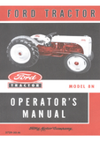 1951 Ford 8N Tractor Operator manual