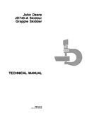John Deere JD740A Skidder Service Repair Manual