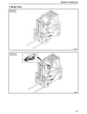 Mitsubishi FD30N Forklift Trucks Service Repair Manual SN:EF14E-03001-UP