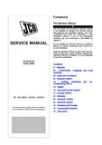 JCB 210X Excavator Service Repair Manual (S/N From 2500051 and up)