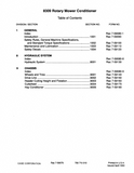 CASE IH 8309 Rotary Mower Conditioner Service Repair Manual