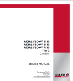 CASE IH AXIAL-FLOW 7140 Tier 2 Combine Service Repair Manual (PIN YDG012001 - YEG012700; YEG012701 and up)