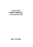 Hyundai L4GC Diesel Engine Service Repair Manual