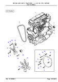 Massey Ferguson 230 TRACTOR Service Parts Catalogue Manual (Part Number : 1637463)