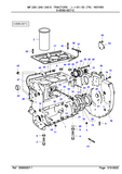 Massey Ferguson 230 TRACTOR Service Parts Catalogue Manual (Part Number : 1637463)