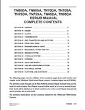 New Holland TN65 Tractor Service Repair Manual