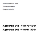 Deutz Fahr Agrotron 215 Tractor Parts Catalogue Manual SN：81701001