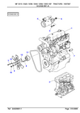 Massey Ferguson MF 3350 VSF TRACTORS Parts Catalogue Manual