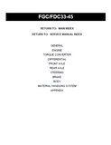 Toyota FGC45 Forklift Service Repair Manual