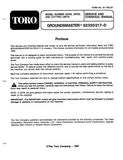 Toro Groundsmaster 220 Mower Service Repair Manual