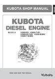 Kubota V3800DI-T-E3CB Diesel Engine Service Repair Manual