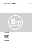 TOYOTA BT SWE200 Powered Stacker Forklift Service Repair Manual