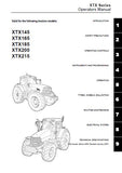 McCormick XTX145 Tractor Operator manual