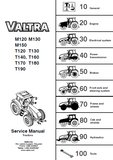 Valtra M 120 TRACTOR Service Repair Manual