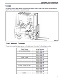Caterpillar Cat EC20K EC25K Forklift Lift Trucks Service Repair Manual SN:A3EC2-80200 and up