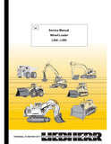 LIEBHERR L544 Wheel Loader Service Repair Manual (Serial Number: from 0101)