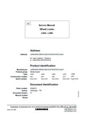 LIEBHERR L544 Wheel Loader Service Repair Manual (Serial Number: from 0101)