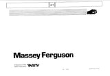 Massey Ferguson MF375 Tractor Parts Catalogue Manual