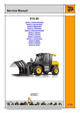 JCB 516-40 Telescopic Handler Service Repair Manual (from 2415604 to 2416000)