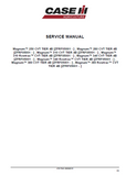 CASE IH Magnum 340 Continuously Variable Transmission (CVT) Tier 4B Tractor Service Repair Manual (PIN ZFRF05001 and above)