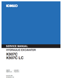 KOBELCO K907C Hydraulic Excavator Service Repair Manual