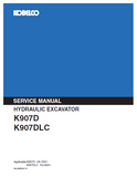 KOBELCO K907D HYDRAULIC EXCAVATOR Service Repair Manual