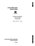 John Deere 2255 Tractor Service Repair Manual
