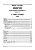 Massey Ferguson 9430 Windrower Tractor Service Repair Manual