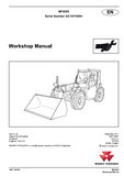 Massey Ferguson 9205 Telescopic Handler Service Repair Manual
