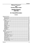 Massey Ferguson 9255 DynaFlex Draper Header Service Repair Manual