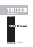Takeuchi TB138FR Compact Excavator Service Repair Workshop Manual (Serial No. 138200001 and up)