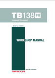 Takeuchi TB138FR Compact Excavator Service Repair Workshop Manual (Serial No. 138100003 and up)