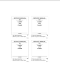 CASE W4 Loader and Forklift Service Repair Manual