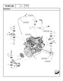 CASE TR340 Compact Track Loader Tier 4B Parts Catalogue Manual