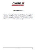 CASE IH Magnum 310 Continuously Variable Transmission (CVT) Tier 4B Tractor Service Repair Manual (PIN ZFRF05001 and above)