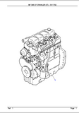 Massey Ferguson MF 396 CF CRAWLER (IT) Parts Catalogue Manual