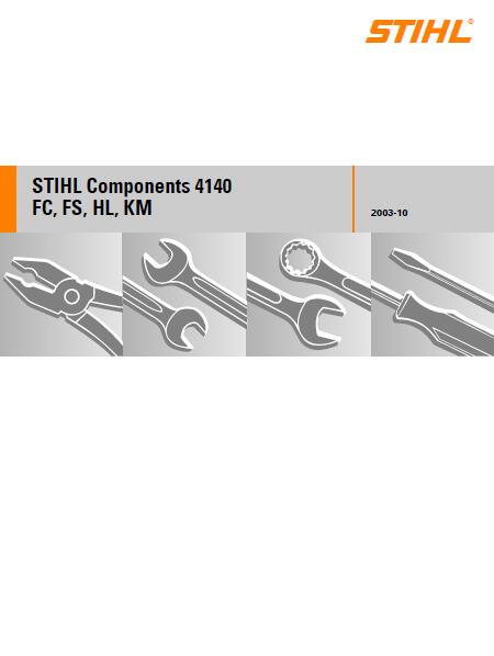 Stihl HL 45 Hedge Trimmer Service Repair Manual