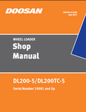Doosan DL200-5 Wheel Loader Service Repair Manual