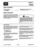 Toro Greensmaster 3000-D Service Repair Manual