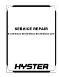 Hyster D187 (S60XM) Forklift Service Repair Manual