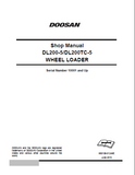 Doosan DL200-5 Wheel Loader Service Repair Manual