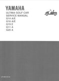 Yamaha G20-A Golf Cart Service Repair Manual