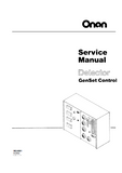 Cummins Onan Detector Genset Control Service Repair Manual