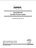 Doosan DL250A Wheel Loader Service Repair Manual