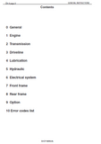 Doosan DA40-5 Articulated Dump Truck Service Repair Manual