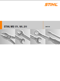 Stihl MS 171 Chainsaw Service Repair Manual