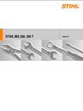 Stihl MS 200 Chainsaw Service Repair Manual