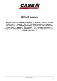 CASE IH Magnum 310 CVT TIER 4B Tractor Service Repair Manual [ZGRF05001 - ]