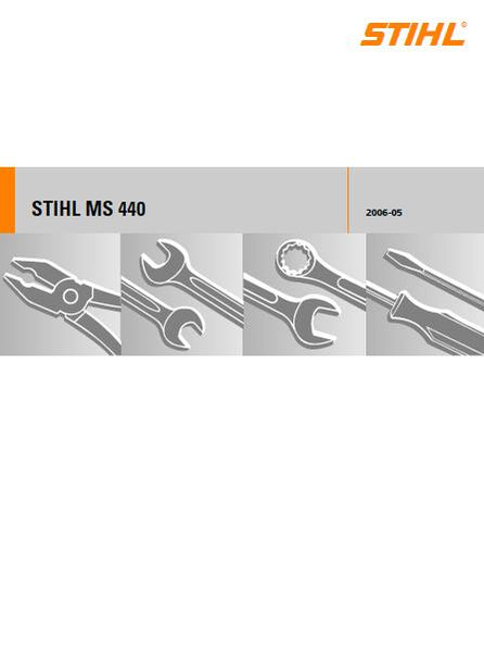 Stihl MS 440 C Chainsaw Service Repair Manual