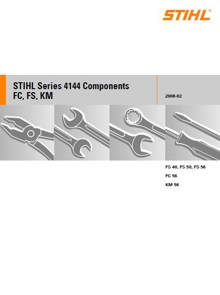 Stihl KM 56 KombiMotor Service Repair Manual
